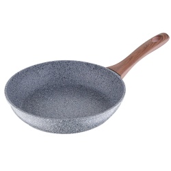 Forged aluminum fry pan